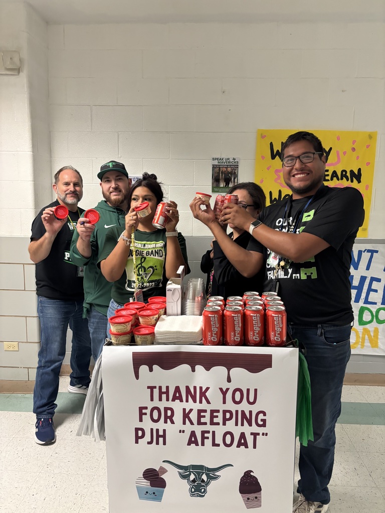 Teachers enjoying a treat
