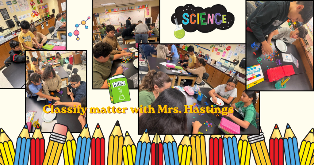 Science class with Mrs. Hastings