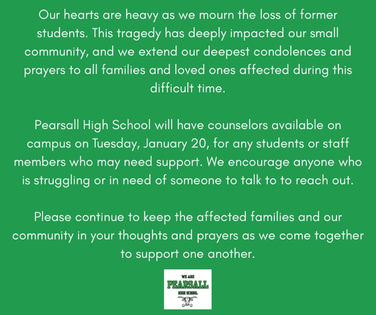 PHS Notice to Community