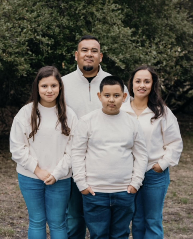 Steven Herrera and family