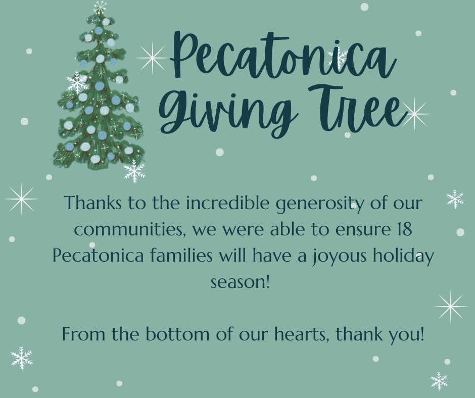 Thanks to the incredible generosity of our communities, we were able to ensure 18 Pecatonica families will have a joyous holiday season.