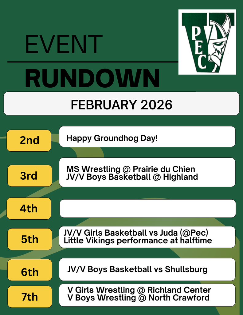 Here's what's on tap this week around Viking Nation.