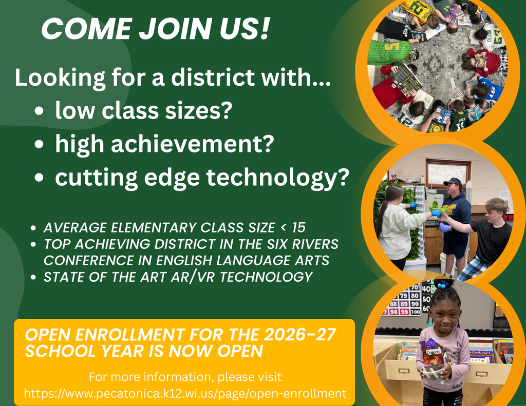 Looking for a school district that truly puts students first? Look no further than Pecatonica!