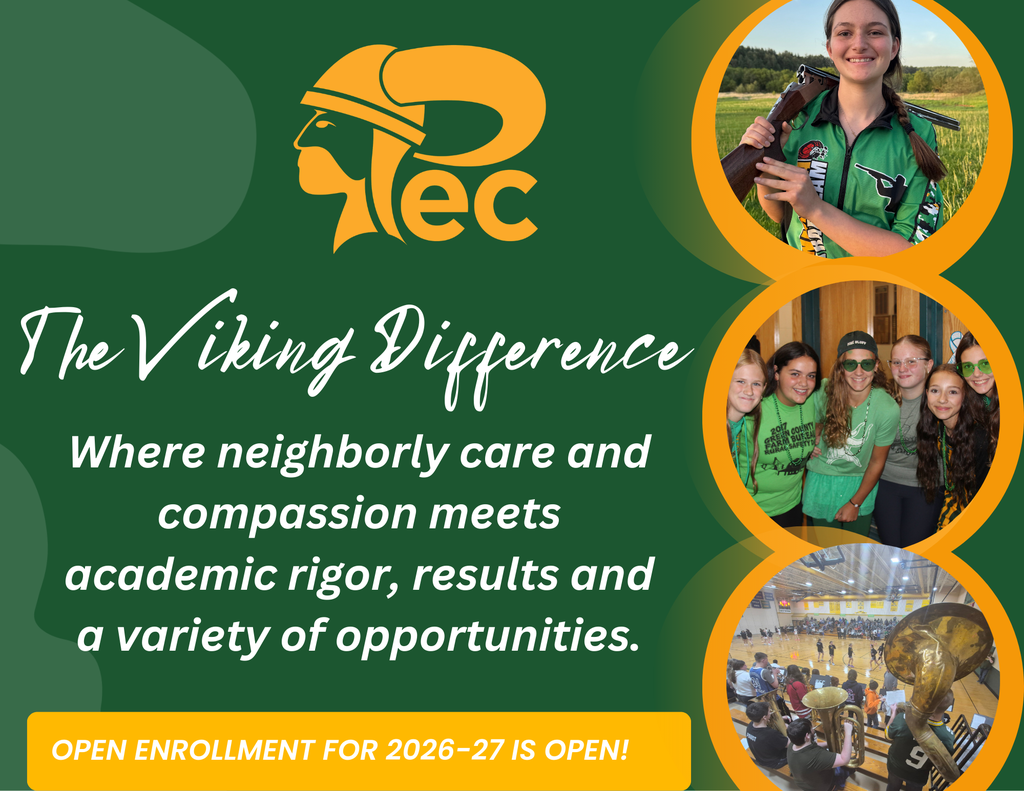 Viking Nation is a great place to be! Pecatonica has students who excel, teachers, staff, and administrators who go the extra mile, and communities that care for and support the district in countless ways.