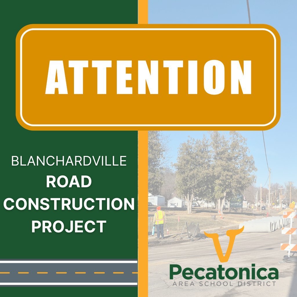 In coordination with the road construction crews, we need to share an important temporary traffic change.