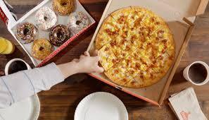 Donuts and Breakfast Pizza