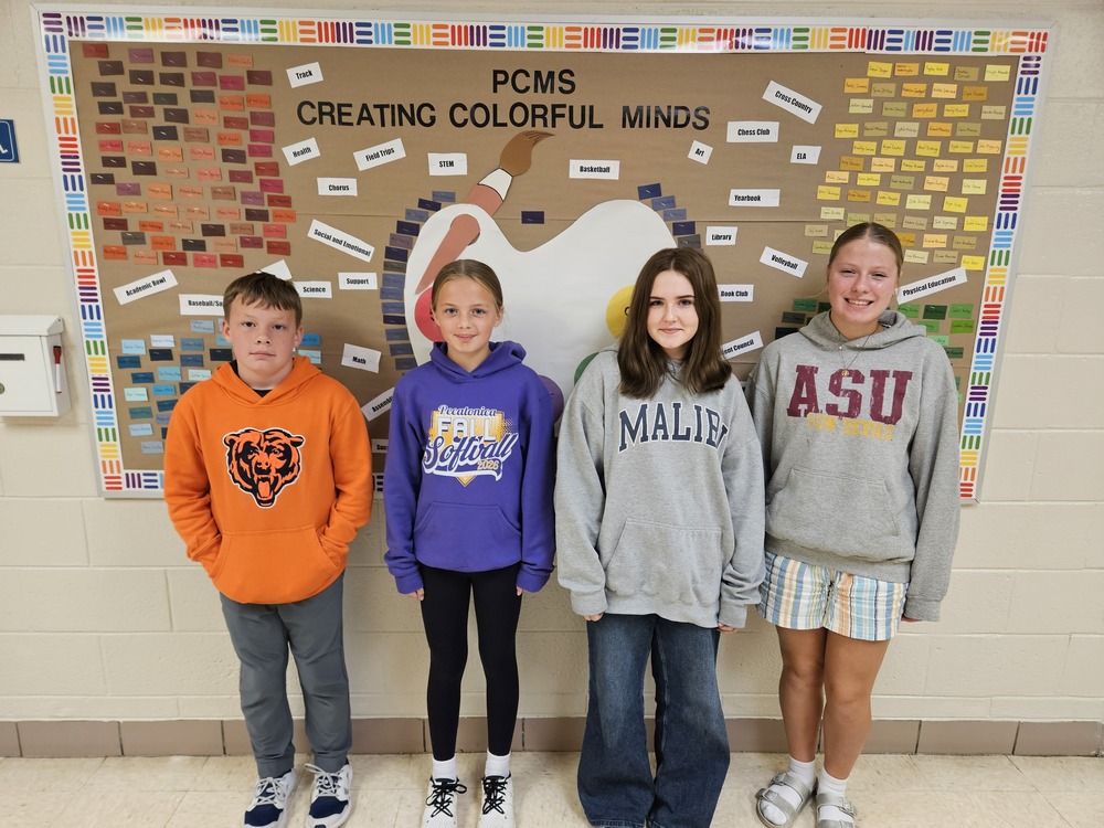 August Students of the Month