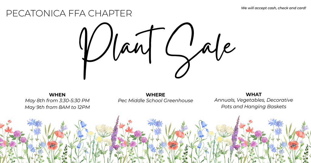 FFA Plant Sale