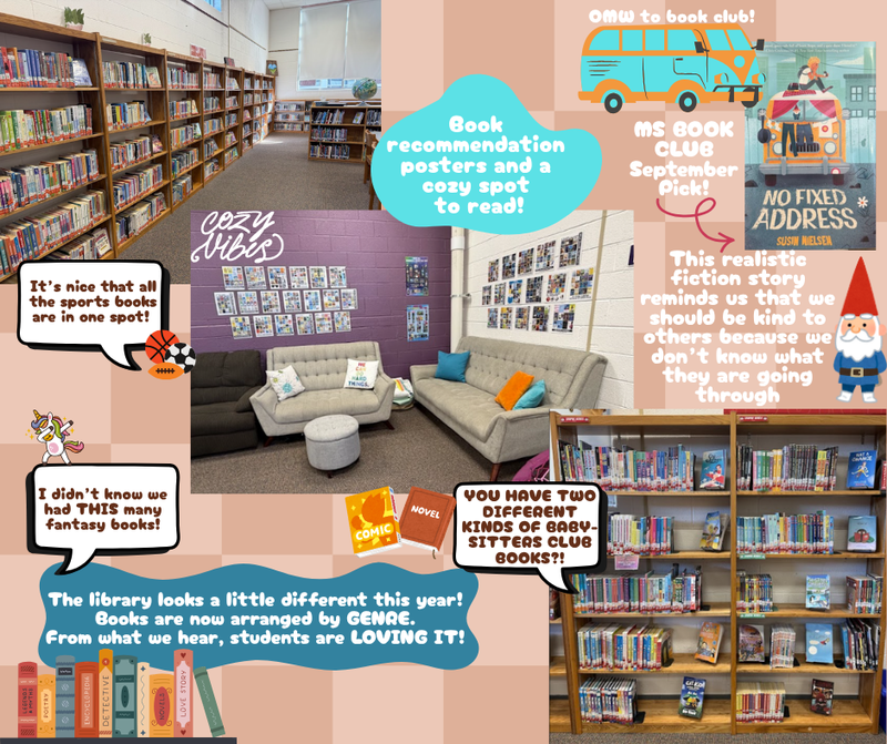 middle school library