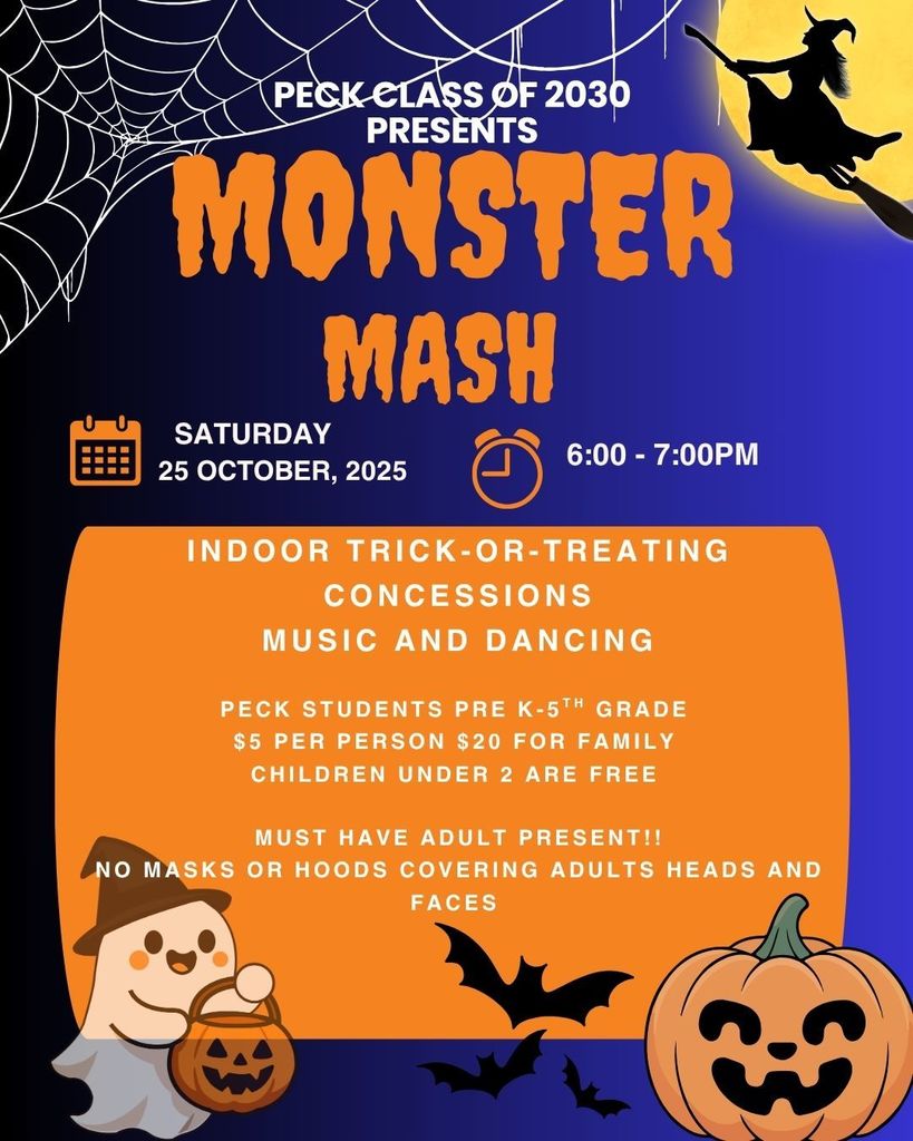 Peck Class of 2030 Presents Monster Mash