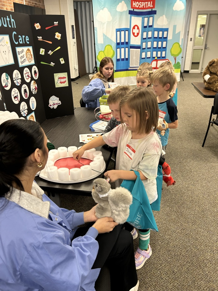 We had a great time learning about health and wellness!