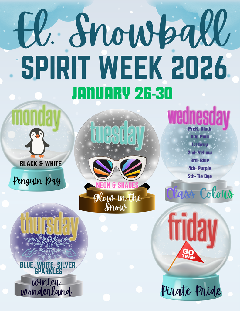 EL.  Snowball Dress Up Days