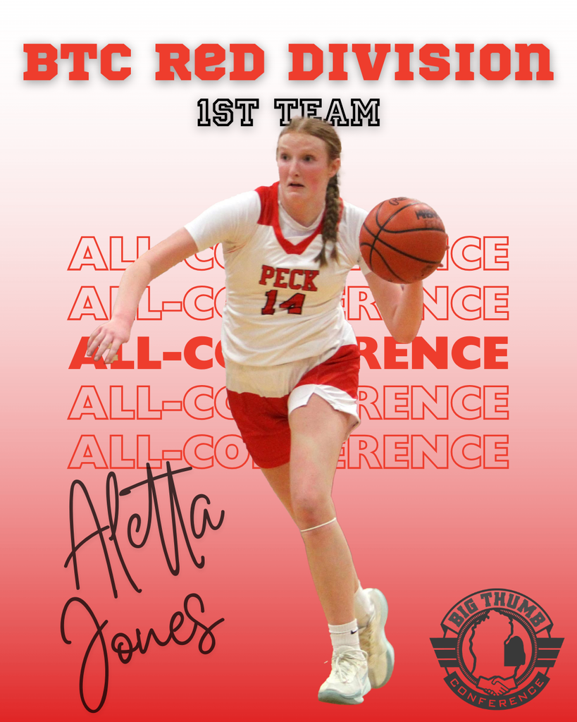 Graphic of Girls Basketball  All-Conference Team
