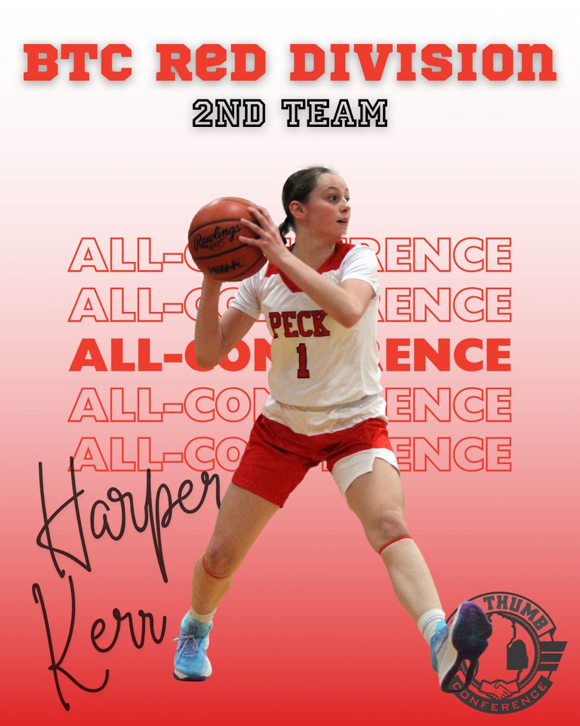 Graphic of Girls Basketball  All-Conference Team