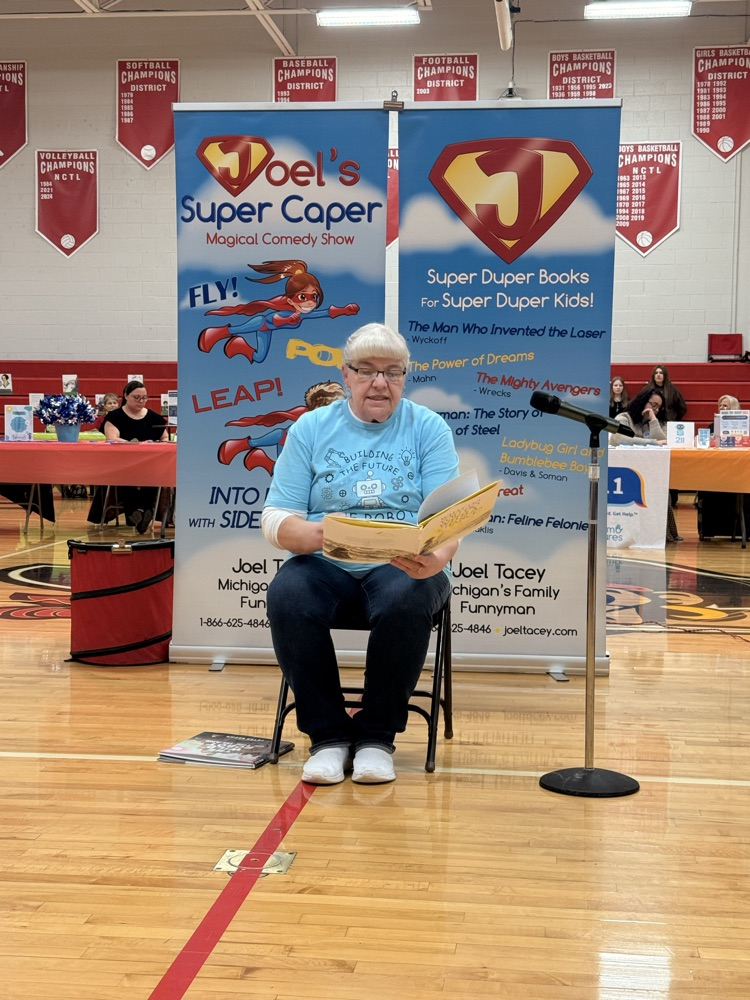 Ms Sandy guest reader