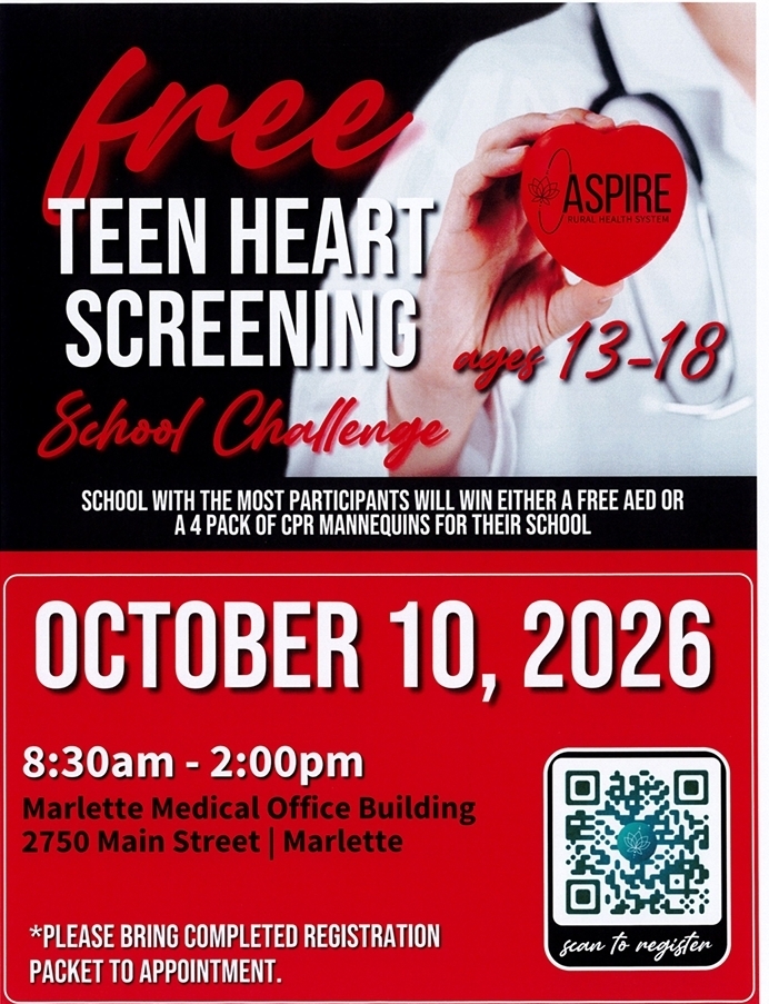 Heart Screening Flyer