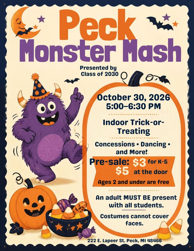 Monster Mash Flyer 2026