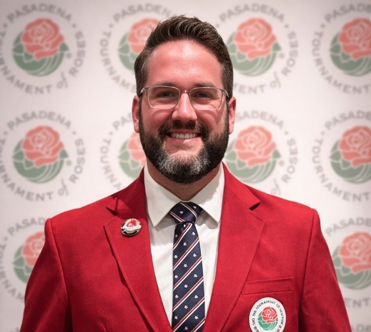 photo of richard cole in tournament of roses uniform