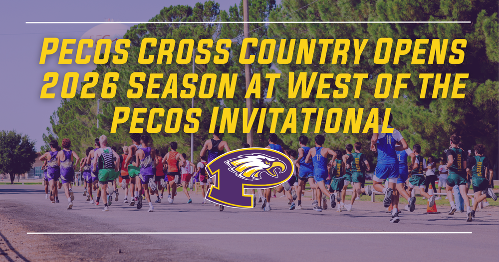 Pecos Cross Country Opens 2026 Season at West of the Pecos Invitational
