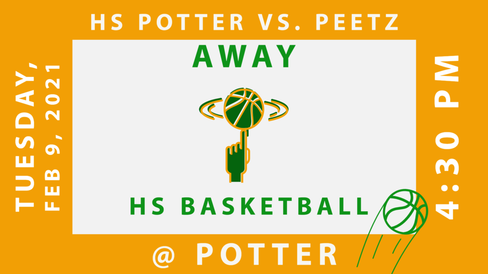 HS BBall at Potter