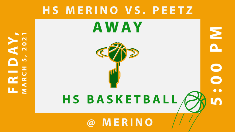HS basketball vs Merino