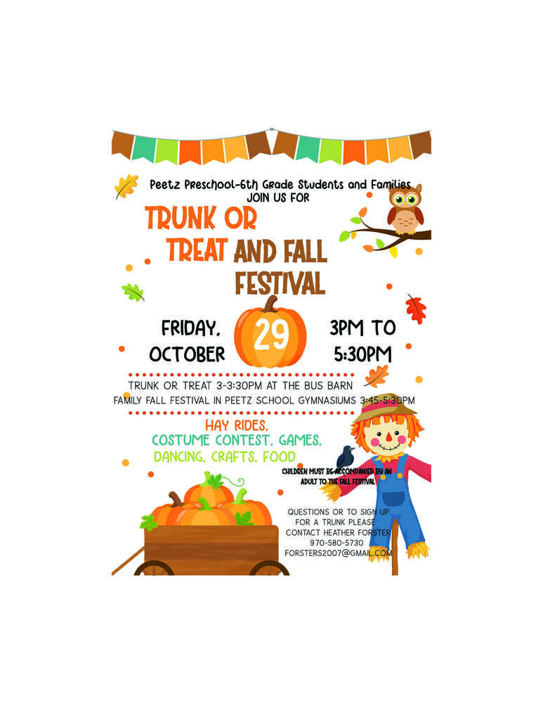 Trunk or Treat & Fall Festival