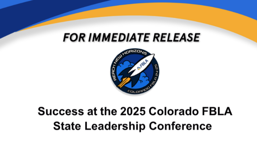 Success at the 2025 Colorado FBLA State Leadership Conference