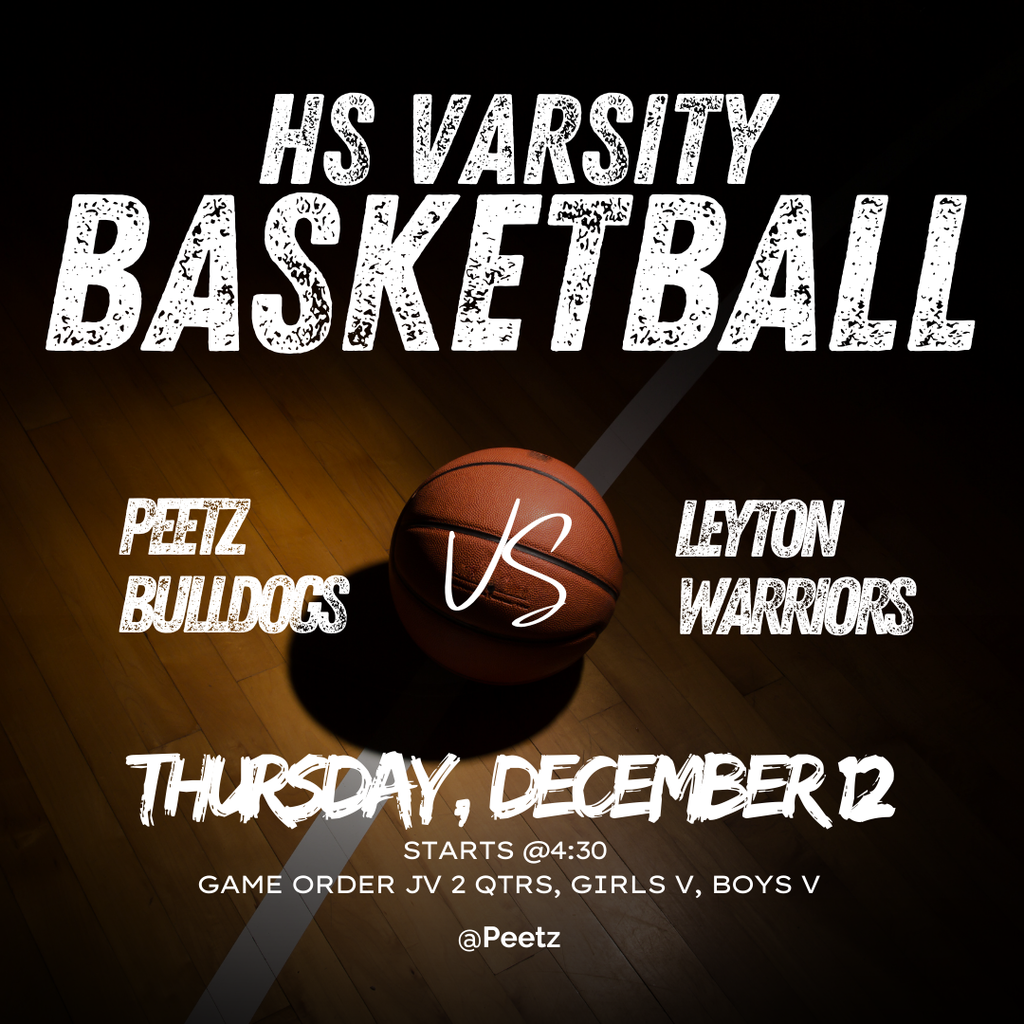 HS Basketball Peetz vs Leyton