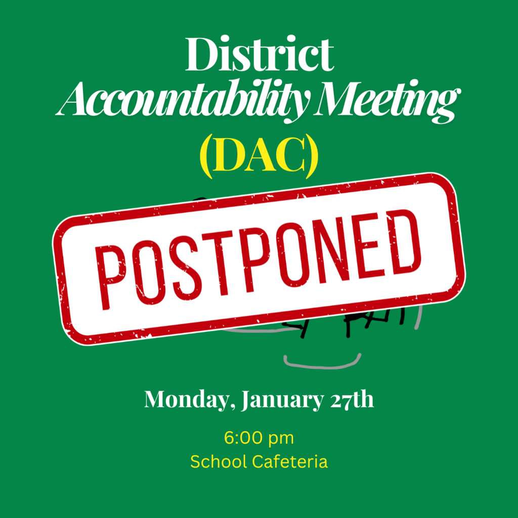 DAC Meeting will be postponed