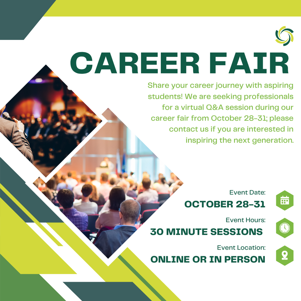 Seeking professionals to share their career journey with aspiring students.