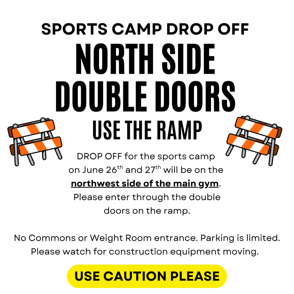 Sports camp drop off
