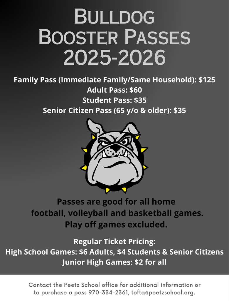 Booster Pass 2025-2026 Flyer