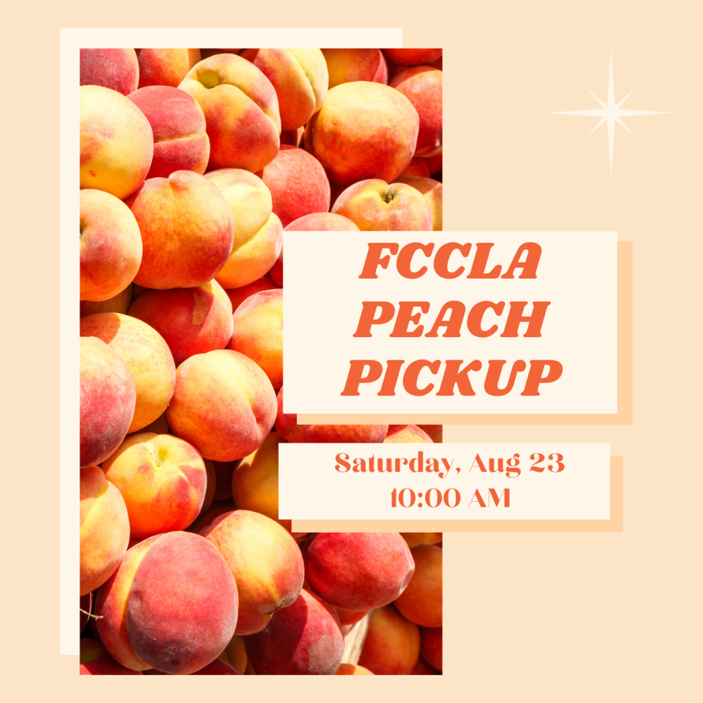 FCCLA Peach Pickup