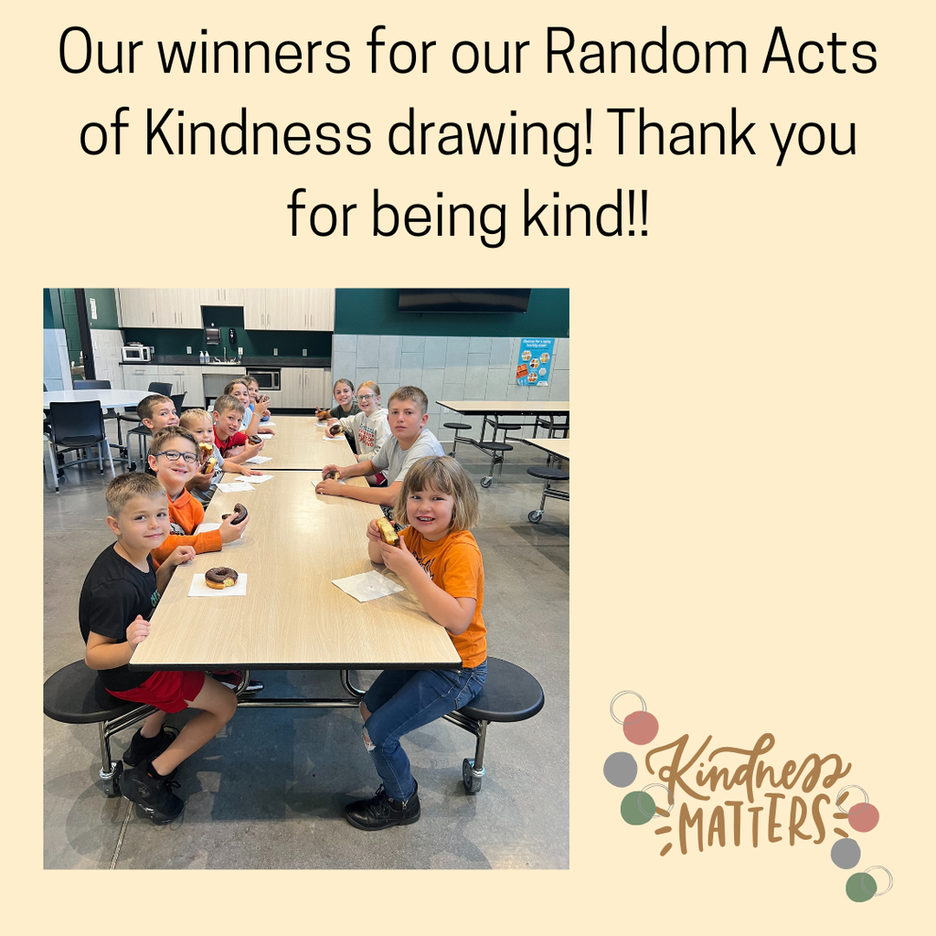 September RAK Drawing Winners