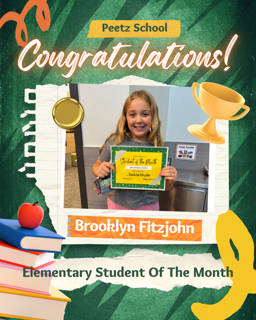 NOV Elementary Student of the Month Post
