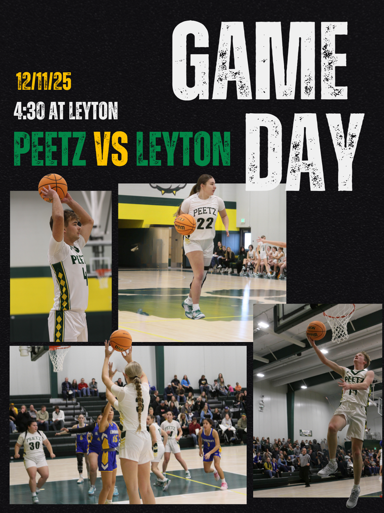 Peetz basketball game at Leyton