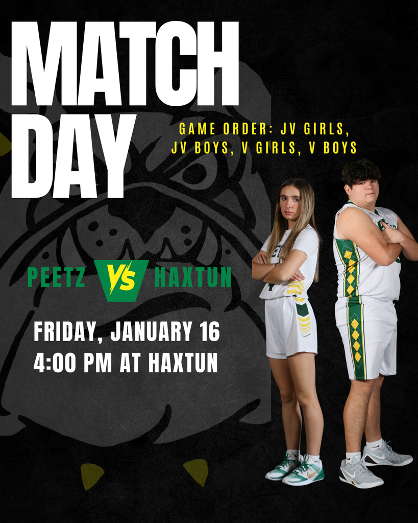 Peetz vs Haxtun basketball game