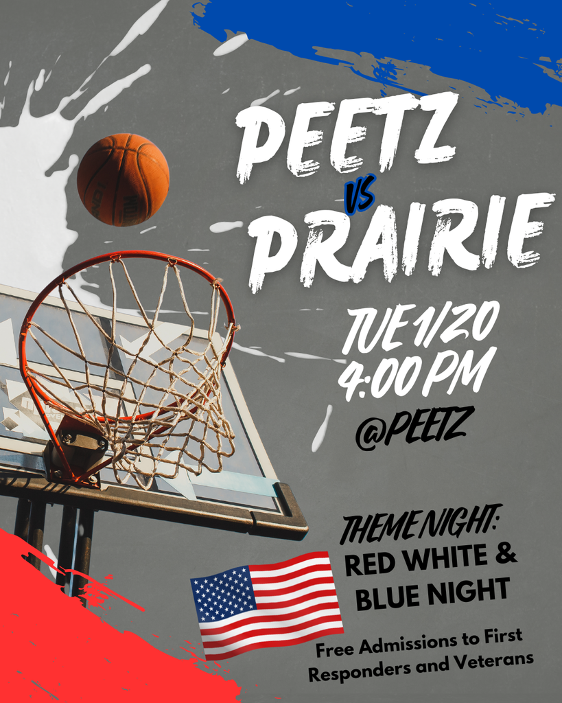 Peetz vs Prairie Red White and Blue Night