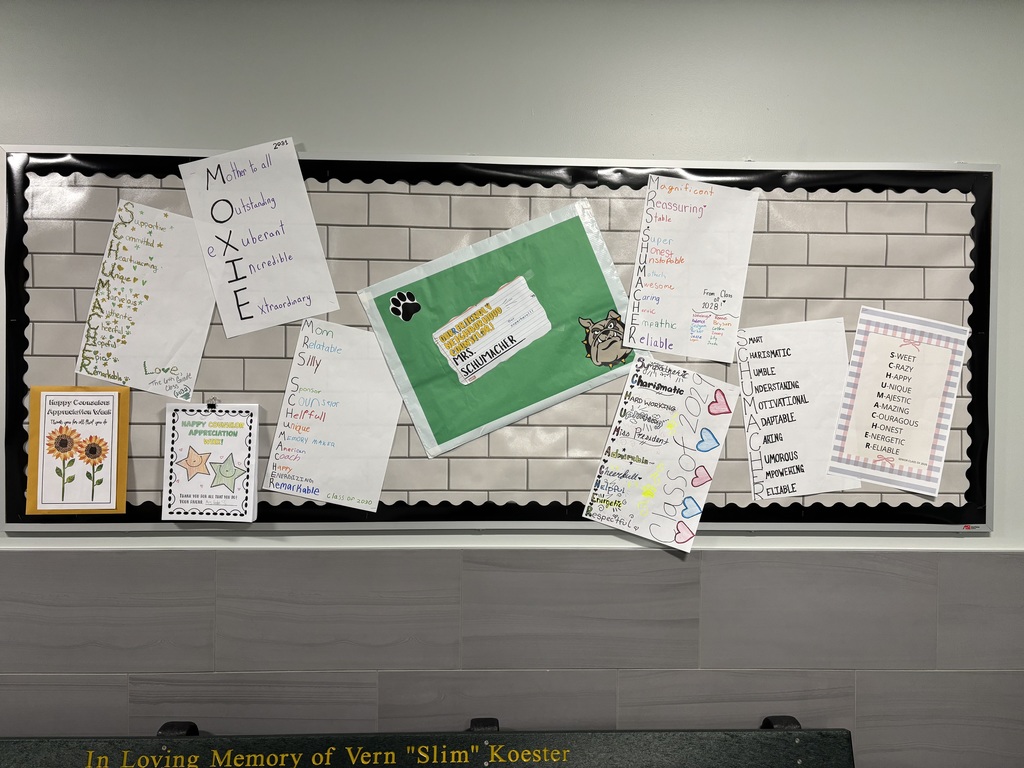 counselor bulletin board