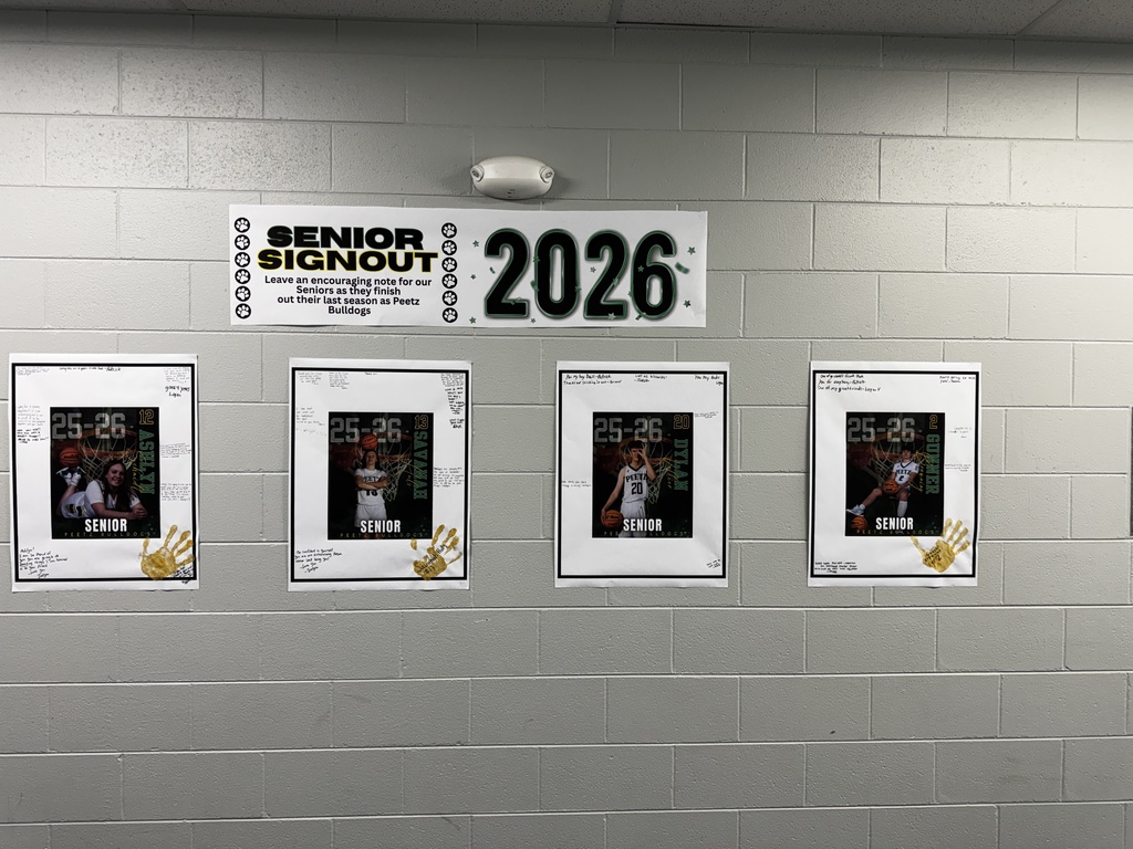 Senior Sign Out posters
