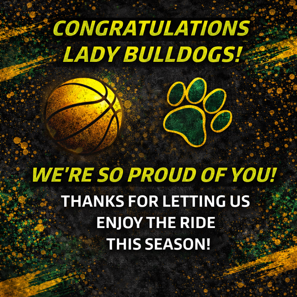 Congratulations to the Lady Bulldogs