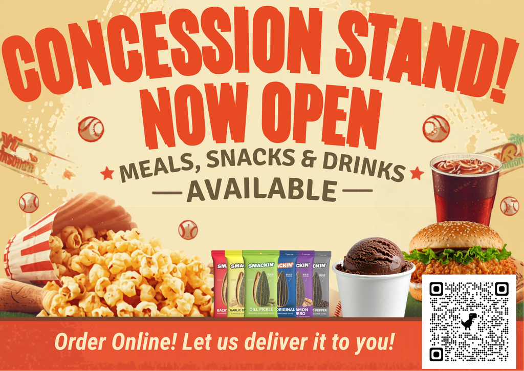 Concessions stand will be open