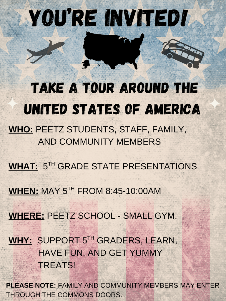 Save the date for the states tour