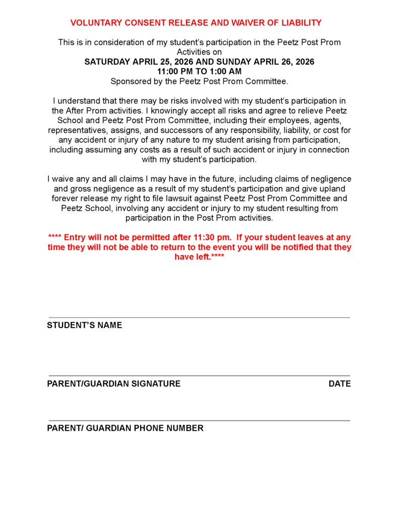 Waiver