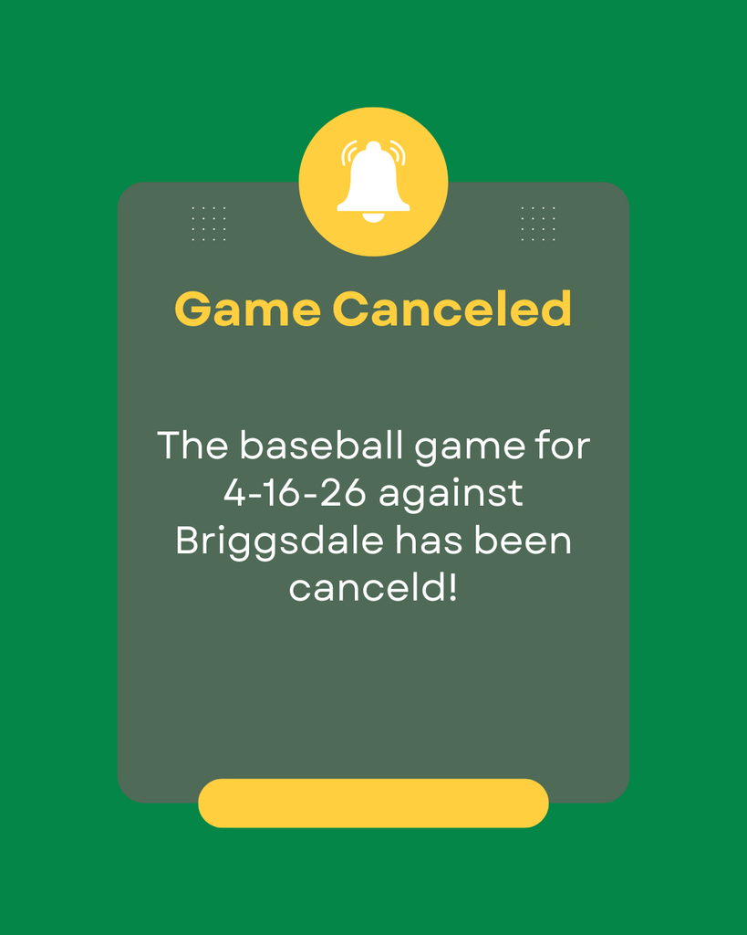 Baseball game canceled