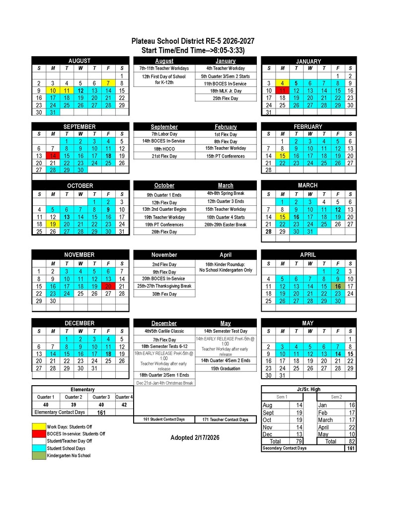 calendar