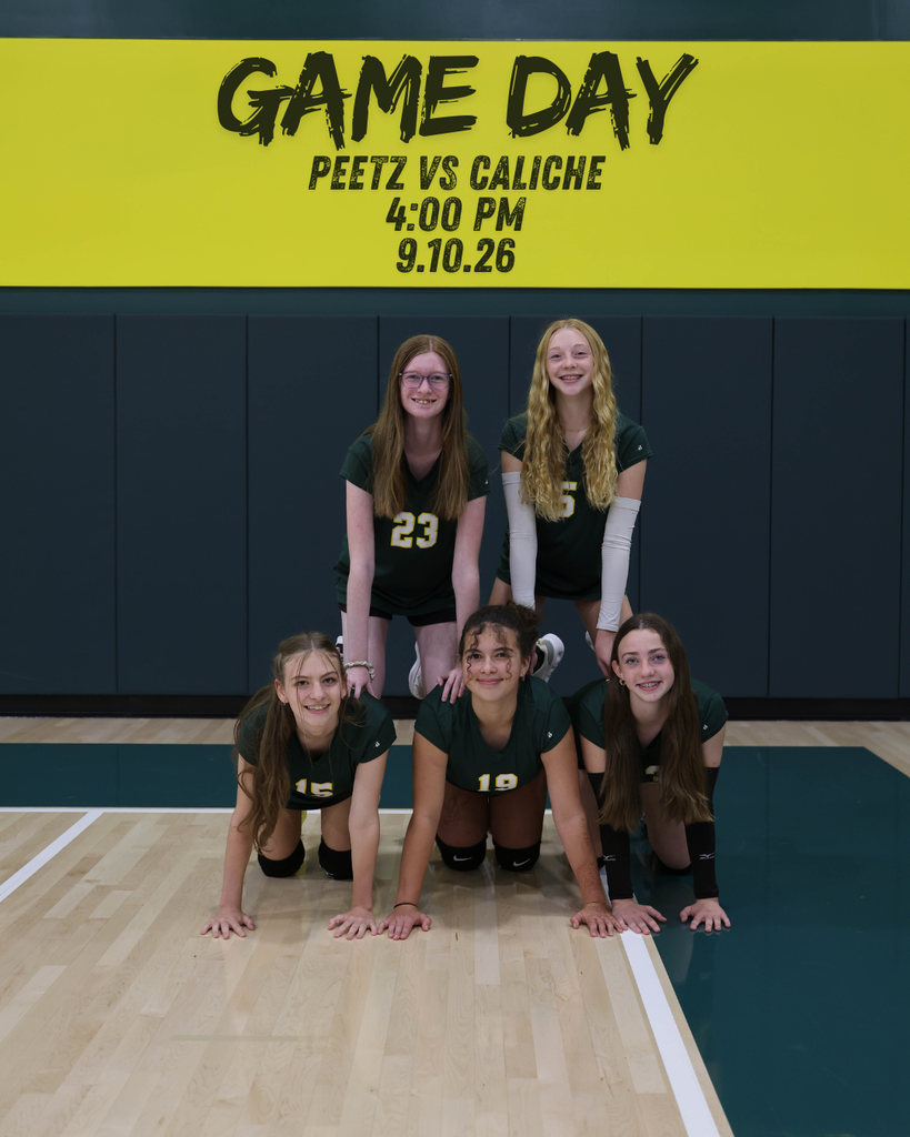 Junior High Volleyball game day!