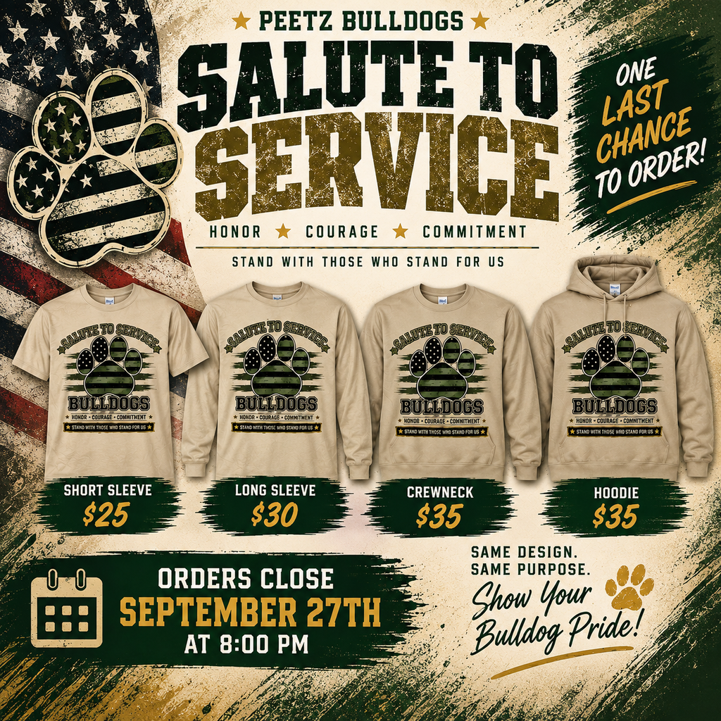 Salute to Service Orders