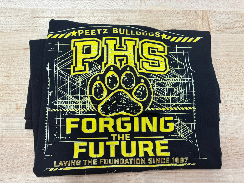 A Peetz Forging the Future T-shirt