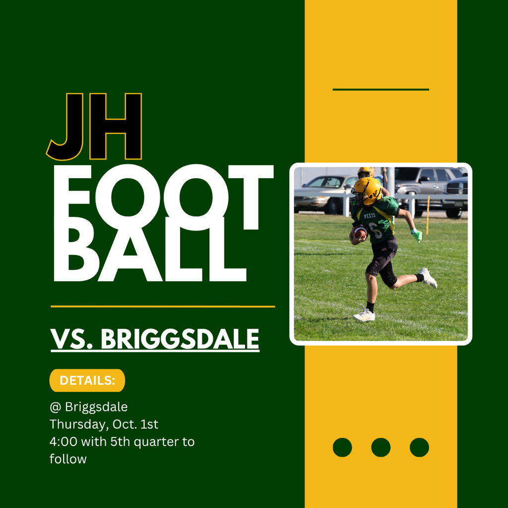 Junior High Football at Briggsdale